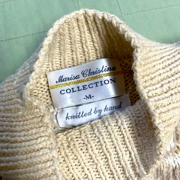 Vintage Marisa Christina Hand Knit Sweater - Picture 4 of 4